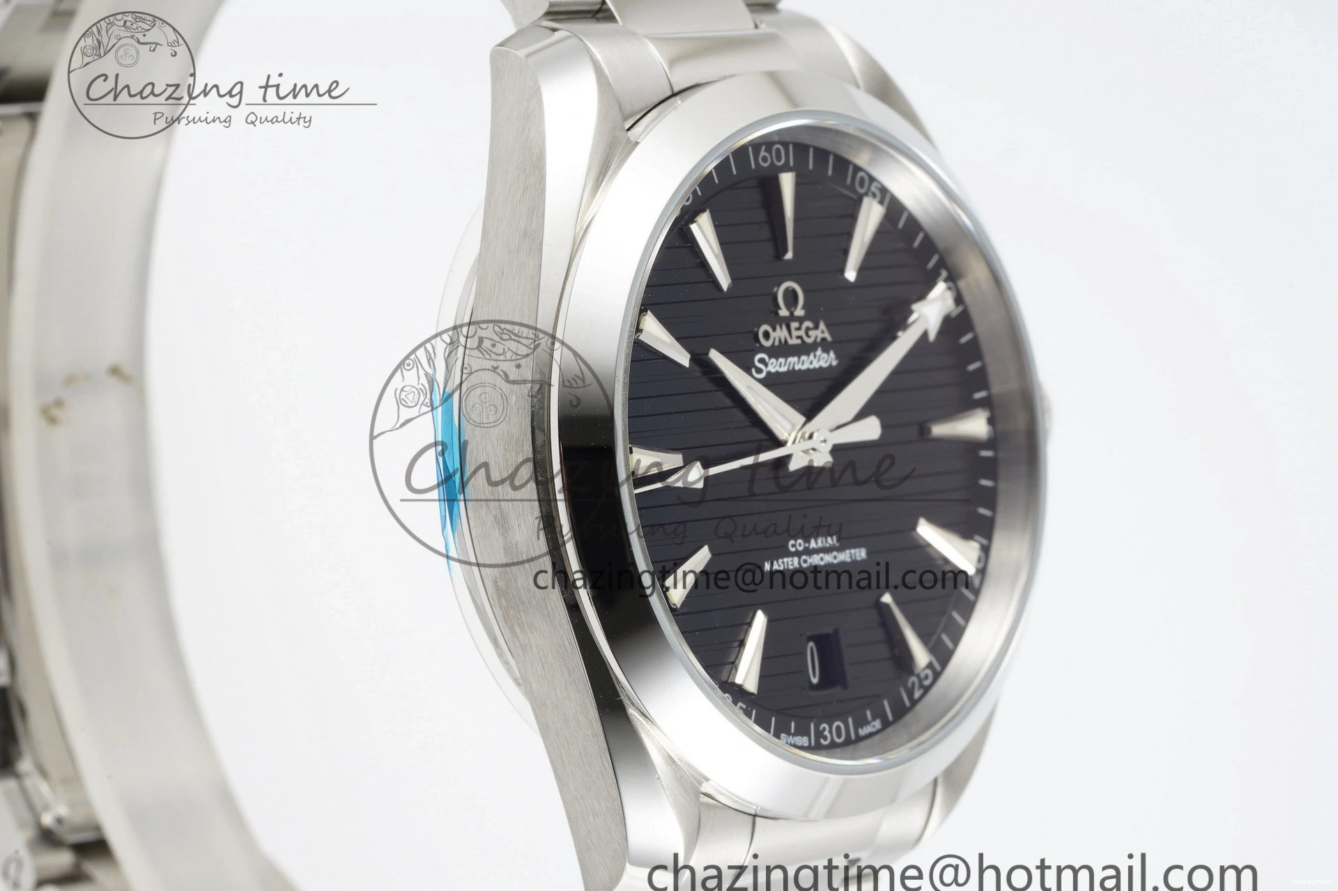 1227 MultiPurpose Aqua Terra 150M SS JQK 1:1 Best Edition Black Dial SS Hand on SS Bracelet A 7833